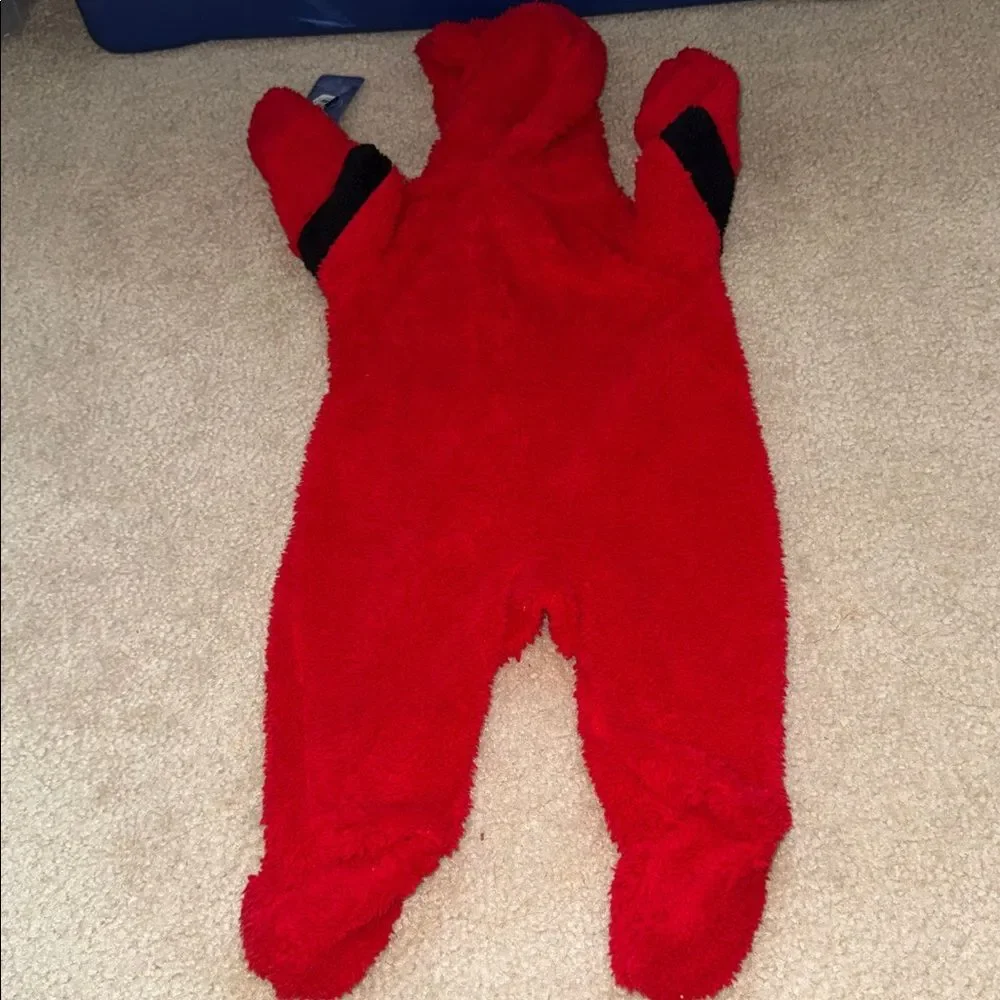 Blackhawk Red Kids One Piece with Logo 3-6mnths NWT